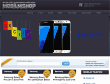 Tablet Screenshot of mobilnishop.net